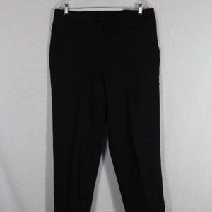 ConradC Black Women's Dress Pants Zip Closure Size 20 008